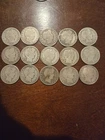 Lot of 15 Silver Barber Half Dollars  $.50  90% Silver