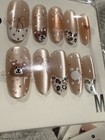 Handmade Press On Nails 10pcs Reusable (Medium) Medium Length Almond — photo 4