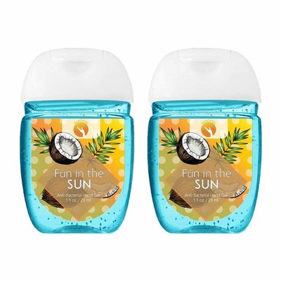 Aquarius Fun in the Sun Handgel antibakterielles duftendes Taschendesinfektionsmittel - 29ml