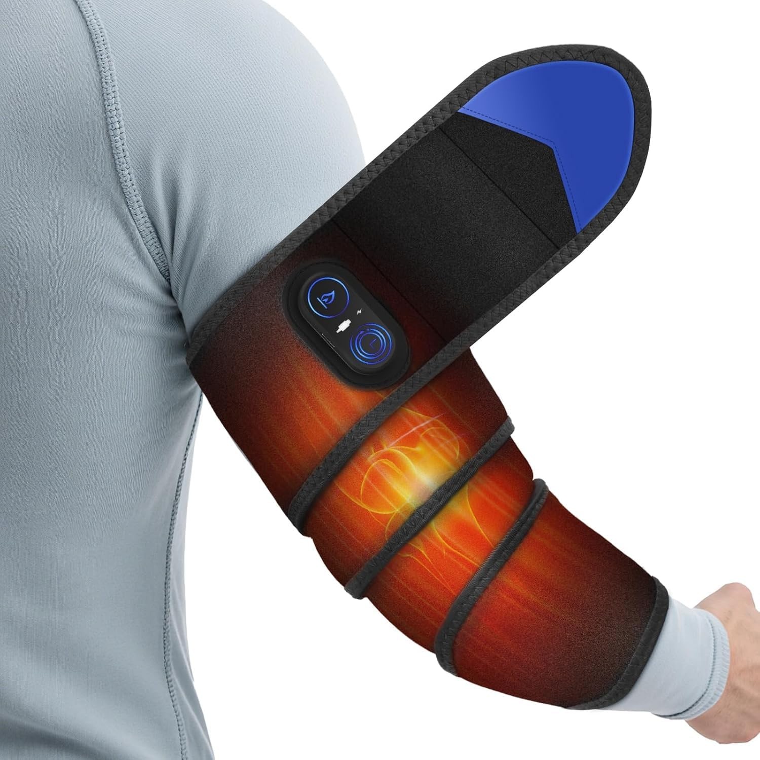 For Arm Elbow, 660nm 850nm Red Light Heating Pad Arm Wrap