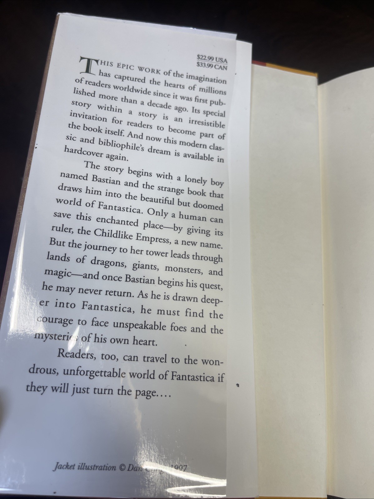 The Neverending Story - Michael Ende Hardcover First Edition/9th Print Ex. Lib