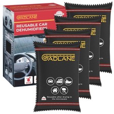 GADLANE Reusable Car Dehumidifier Clear Eliminates Foggy Windscreen Moisture...