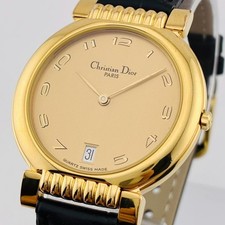 Christian Dior DEPOSE Vintage Watch 90s Good Cond Working Battery Included
