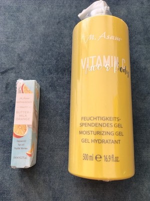 M. Asam Vitamin FACE&BODY Feuchtigkeitsspendendes Gel + Lippenöl Neu