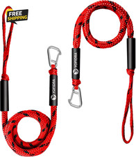 Bungee Dock Line Boat Accessories - Pontoon, Jet Ski, Kayak Accessories