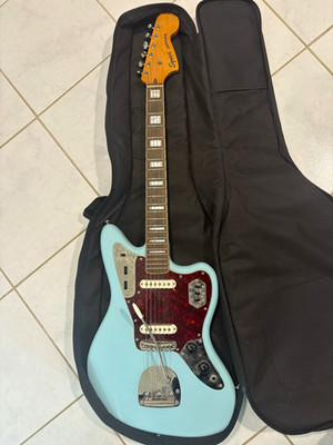 Squier Classic Vibe  70 s Jaguar Daphne Blue w/set up required (see desc)