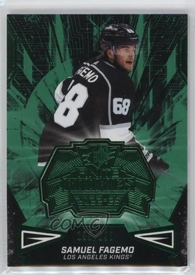 2022-23 SPx Finite Rookies Green 195/199 Samuel Fagemo #F-19 RC 0z59
