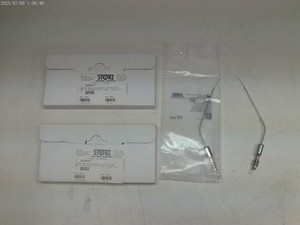 Lot 4) Karl Storz 203417 Baron Angled Cylindrical Suction Tube 1.7mm x 7.5cm