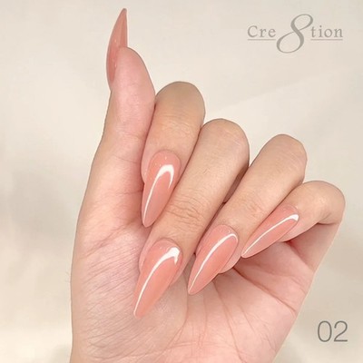 Cre8tion Rubber/ Flexibility Base Gel 15ml / 0.5 fl oz Color 02