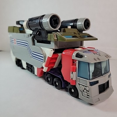 Transformers: Optimus Prime: Machine Wars Ultra Class 1996 VINTAGE with Trailer 