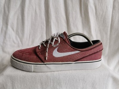 Nike SB Zoom Stefan Janoski Canvas Schuhe EU 44 US 10 maroon Sneaker 615957-616