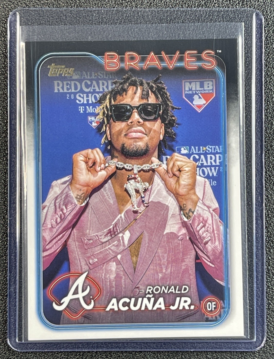 RONALD ACUNA JR. 2024 TOPPS #1 GOLDEN MIRROR SSP BRAVES