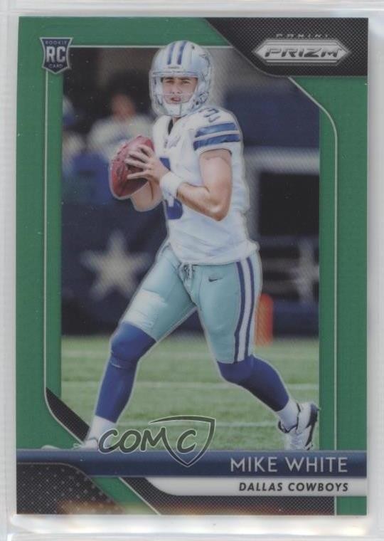 2018 Panini Prizm Rookie Green Prizm Mike White #239 Rookie RC 7fq