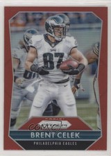 2015 Panini Prizm Red Prizm Brent Celek #37 i4p