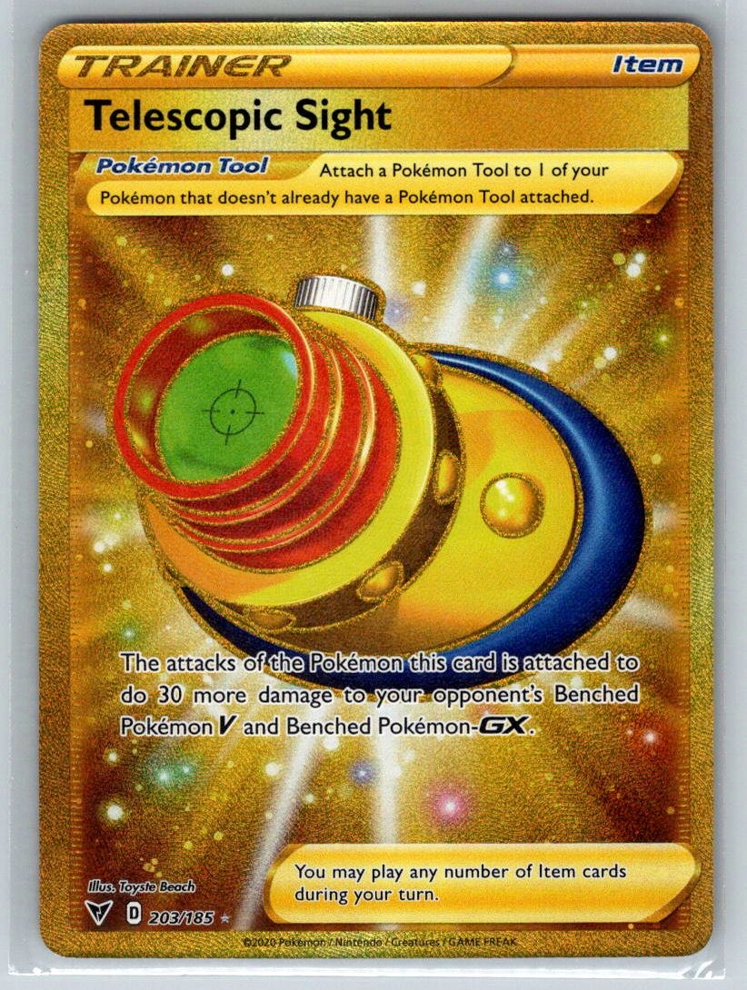 Telescopic Sight (Secret) Secret Rare SWSH04: Vivid Voltage 203/185 NM