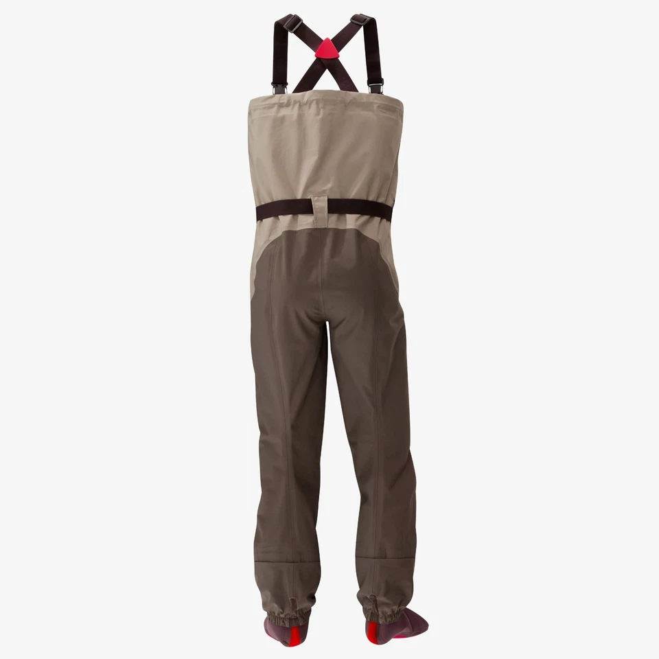 Redington Sonic Pro HDZ Fishing Waders Stocking Foot - LS (Long Short) Clay/Dark - Image 2 of 3