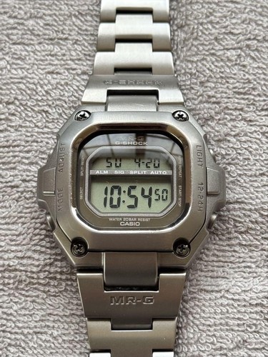 Casio G-Shock MRG-110TZ-3 Titanium Jazz Color Men's Full Metal Used G424 - Picture 2 of 9