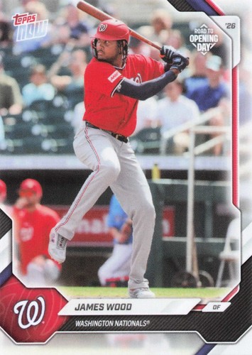 2026 Topps Now OD-191 James Wood