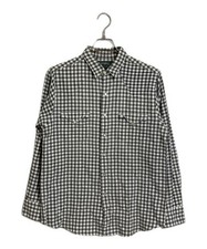 POLO COUNTRY           Used Checkered Western Shirt gray