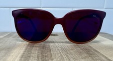 Vintage New 90s SMITH Dark Ember Sport Sunglasses With Crack In Lens See Pics