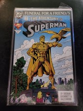 Dc Comics The Adventures Of Superman Funeral For Friend 1993 Issue #7