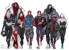 Marvel Spiderman Spider Gwen Superhero DisneyWorlds Desk Mat Mouse Pad Gaming