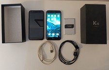 Lotto 2 Telefoni Smartphone LG K10 2017 Nero Funzionante Cavo Carica Batteria