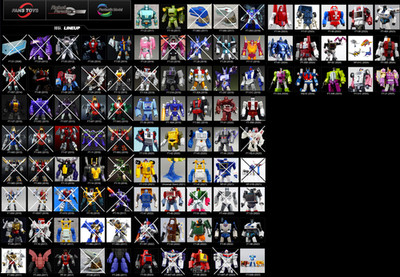 Fanstoys G1 Masterpiece Transformers Collection ~ 52 Bots Curated Showcase NEW