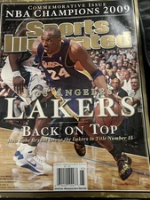 Sports Illustrated 2009 Los Angeles Lakers NBA Championship Commemorative Issue