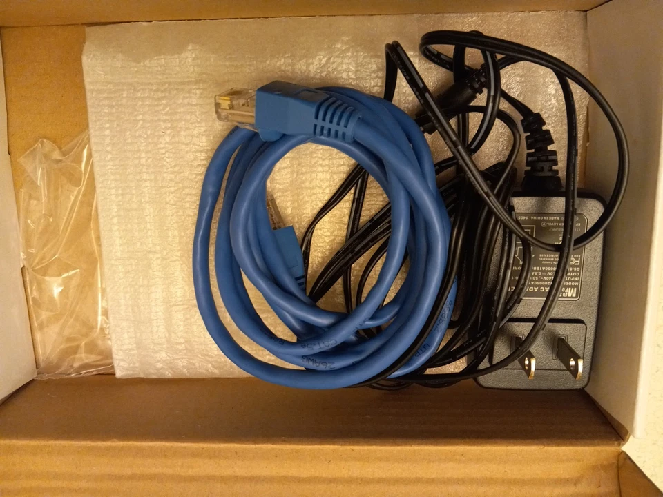 BasicTalk Model HT701 - Home Phone VoIP Landline Adapter with Power Cord - Image 2 of 2