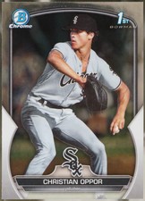 2023 Bowman Draft #BDC-82 Christian Oppor Chrome Baseball EX