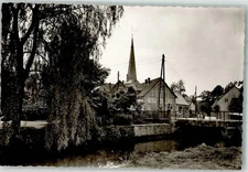 38052248 - 3258 Large Berkel Bridge over the Humme with St. John's Church