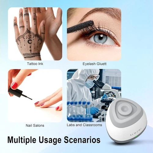 3500rpm Mini Vortex Paint Mixer, Polish, Glue, Tattoo Ink. 3s Vortex Mixer Motor image 4