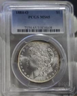 1884 O US Morgan Silver Dollar $1 PCGS MS65