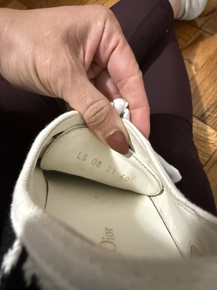 Zapatillas Christian Dior Walk'n'Dior Pata de Gallo Talla 40 Foto 3 de 4