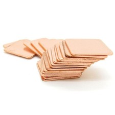 20 PCS IC Chipset GPU CPU Thermal Heatsink Copper Pad Shim 20x20x1.0mm PC
