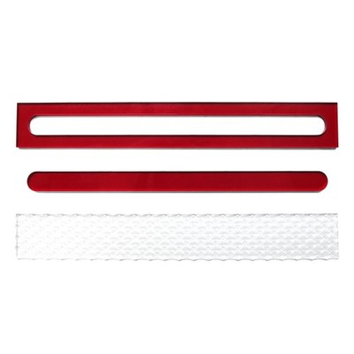 GhostLight Template, Lens and Diffuser - Red 7.5'' Keep It Clean GHLTLDR7X50 rat 