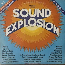 RONCO SOUND EXPLOSION VARIOUS ARTISTS STEREO RECORD ALBUM