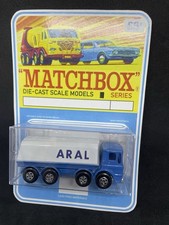 Lesney Matchbox 32 ARAL Superfast Ergomatic Petrol Truck Blister Pack