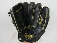 Rawlings RBG129B Youth Baseball Glove-11  -RHT-Black-Alex Rodriguez-EUC