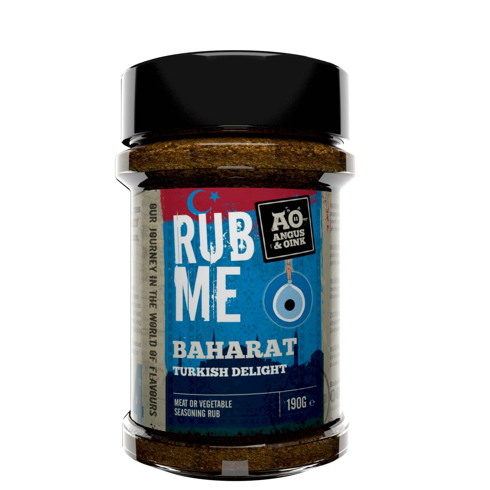Angus & Oink Rub Me Baharat Meat Veg BBQ Seasoning Turkish Style Spice Mix