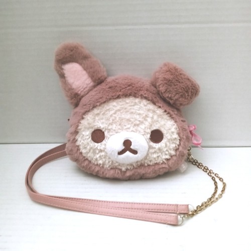 Korilakkuma Tea Time Rabbit Plush Pouchette Purse Bag Rilakkuma