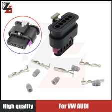 Pack 1 5 Pin 4F0973705 Mass Air Flow MAF Connector Adapter For Audi For VW NEW