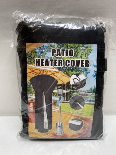 Patio Heater Cover Waterproof Heavy Duty Outdoor Standup Round Zipper 88x33x19