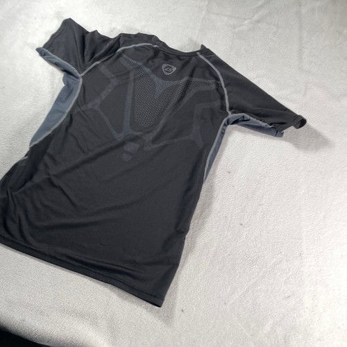 LS Compression Shirt Mens Extra Large Black Workout Warm Top Football Sports Top - Picture 10 of 13