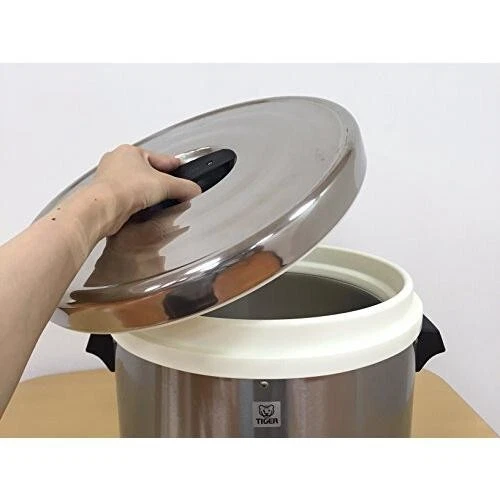 Calentador de arroz térmico aislado de doble pared no eléctrico TIGER 3,9 L JFM-390P-XS Foto 3 de 4