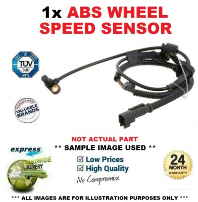 1x Front Right ABS SENSOR for ALFA ROMEO 147 1.6 16V T.S ECO 937AXA1A 2001-2010