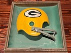 1960s GREEN BAY Packers Vtg Sears Football Helmet Plaque not Riddell fair cond
