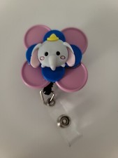 Elephant Nurse Doctor Badge Reel ID Medical ID Lanyard Holder swivel clip