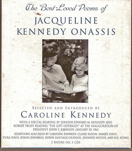 "Jacqueline Kennedy's Best Loved Poems"  (3-CD audiobook, 2005) Unabridged